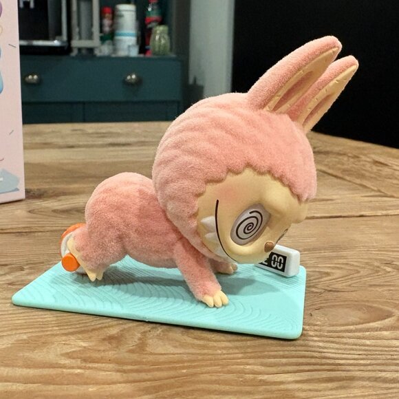 Labubu Lazy Yoga Mystery Monster Ab Roller - Open Box - Brand New - Picture 3 of 3